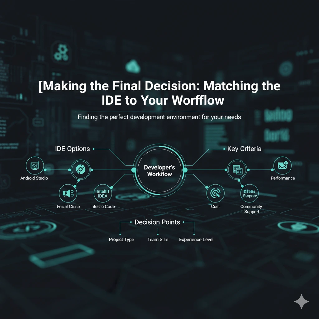 Making the FInal Decision: Matching the IDE to Your Workflow